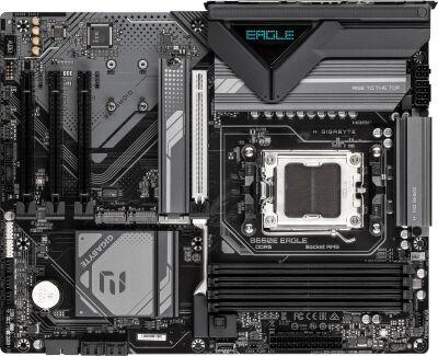 ����������� ����� Gigabyte B650E EAGLE Socket AM5 AMD B650 4xDDR5 ATX AC`97 8ch(7.1) 2.5Gg RAID+HDMI+DP