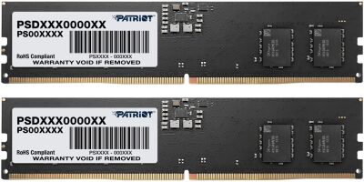 ������ DDR5 2x32GB 6000MHz Patriot PSD564G5600K Signature Line RTL PC5-44800 CL46 DIMM 288-pin 1.1� Ret
