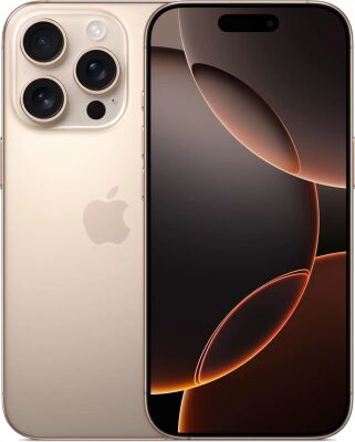 �������� Apple A3294 iPhone 16 Pro 128Gb ������� ����� �������� 3G 4G 2Sim 6.3" 1206x2622 iOS 18 48Mpix 802.11 a/b/g/n/ac/ax/be NFC GPS Protect