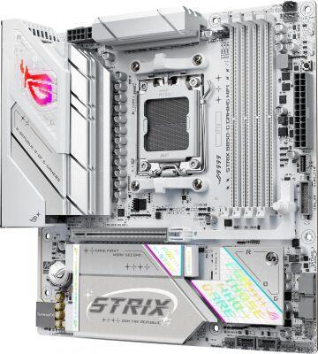 ����������� ����� Asus ROG STRIX B850-G GAMING WIFI Socket AM5 AMD B850 4xDDR5 mATX AC`97 8ch(7.1) 2.5Gg RAID+HDMI+DP