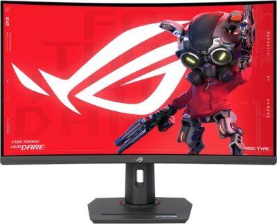 ������� Asus 31.5" ROG Strix XG32WCS ������ VA LED 16:9 HDMI ������� HAS Piv 400cd 178��/178�� 2560x1440 180Hz DP 2K USB 9.4��