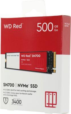 ���������� SSD WD Original PCIe 3.0 x4 500GB WDS500G1R0C Red SN700 M.2 2280
