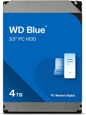 ������� ���� WD SATA-III 4TB WD40EZZX Desktop Blue (5400rpm) 128Mb 3.5"