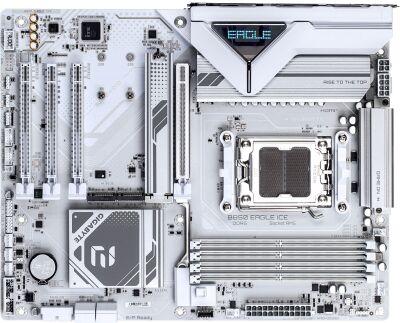 ����������� ����� Gigabyte B850 EAGLE ICE Socket AM5 AMD B850 4xDDR5 ATX AC`97 8ch(7.1) 2.5Gg RAID+HDMI+DP