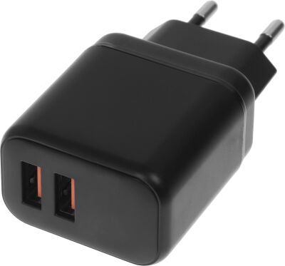 ������� ���./����. BoraSCO 15W 3A 2xUSB ������������� ������ (52581)
