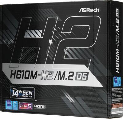 ����������� ����� Asrock H610M-H2/M.2 D5 Soc-1700 Intel H610 2xDDR5 mATX AC`97 8ch(7.1) GbLAN+HDMI