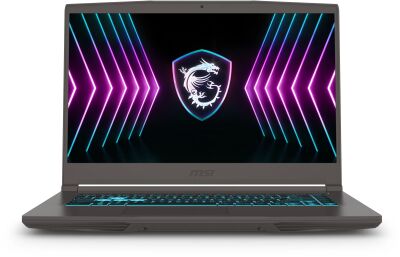 ������� MSI Thin 15 B2RVE-3603XRU Core 7 240H 16Gb SSD512Gb NVIDIA GeForce RTX4050 6Gb 15.6" IPS FHD (1920x1080) ��� �� grey WiFi BT Cam (9S7-16R831-3603)