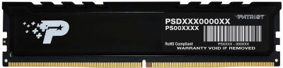 ������ DDR5 32GB 4800MHz Patriot PSP532G48002H1 Signature Premium RTL PC5-38400 CL40 DIMM 288-pin 1.1� single rank � ���������� Ret