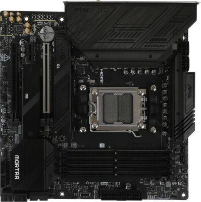 ����������� ����� MSI MAG B650M MORTAR WIFI Socket AM5 AMD B650 4xDDR5 mATX AC`97 8ch(7.1) 2.5Gg RAID+VGA+HDMI+DP