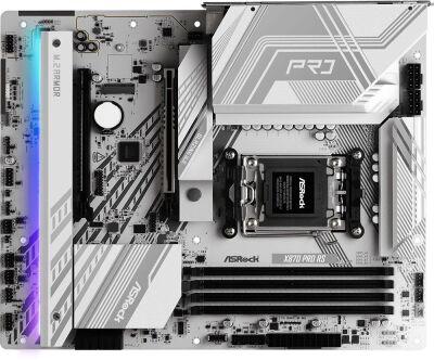 ����������� ����� Asrock X870 PRO RS Socket AM5 AMD X870 4xDDR5 ATX AC`97 8ch(7.1) 2.5Gg RAID+HDMI