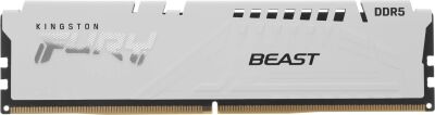 ������ DDR5 16GB 6000MHz Kingston KF560C36BWE2-16 Fury Beast White Expo RTL Gaming PC5-48000 CL36 DIMM 288-pin 1.35� dual rank � ���������� Ret