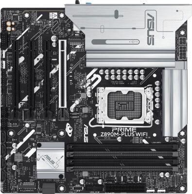 ����������� ����� Asus PRIME Z890M-PLUS WIFI Soc-1851 Intel Z890 4xDDR5 mATX AC`97 8ch(7.1) 2.5Gg RAID+HDMI+DP