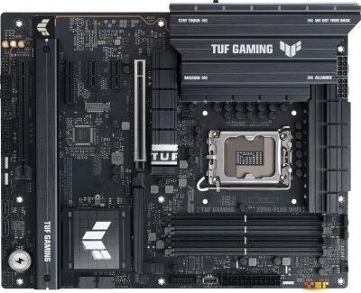����������� ����� Asus TUF GAMING Z890-PLUS WIFI Soc-1851 Intel Z890 4xDDR5 ATX AC`97 8ch(7.1) 2.5Gg RAID+HDMI+DP