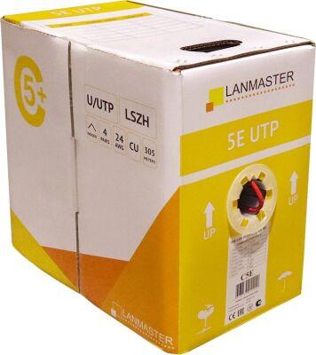 ������ �������������� Lanmaster LAN-5EUTP-PT-LSZH-BK ���.5E UTP 4 ���� 24AWG LSZH ���������� 305� ������