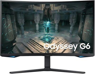 ������� Samsung 31.5" Odyssey G6 S32BG650EUXEN ������ VA LED 16:9 HDMI ����������� HAS Piv 2500:1 350cd 178��/178�� 2560x1440 240Hz FreeSync Premium Pro DP 2K USB 7.4��