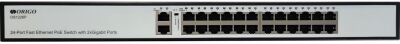 ���������� Origo OS1226P/285W OS1226P/285W/A1A (L2) 24x100����/� 2x1����/� 24PoE+ 285W �������������