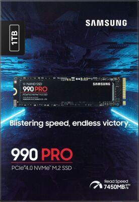 ���������� SSD Samsung PCIe 4.0 x4 1TB MZ-V9P1T0BW 990 Pro M.2 2280