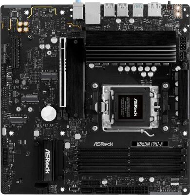 ����������� ����� Asrock B850M PRO-A Socket AM5 AMD B850 4xDDR5 mATX AC`97 8ch(7.1) 2.5Gg RAID+HDMI+DP