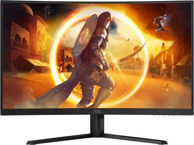������� AOC 31.5" Gaming CQ32G4VE ������ VA LED 16:9 HDMI ������� 300cd 178��/178�� 2560x1440 180Hz DP Quad HD 2K (1440p) 7.31��