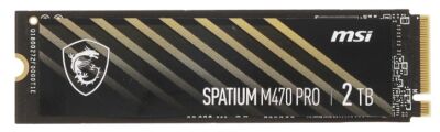  SSD PCIE 4.0 NVME M.2 2TB SPATIUM M470 PRO 2TB MSI