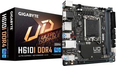 ����������� ����� Gigabyte H610I DDR4 Soc-1700 Intel H610 2xDDR4 mini-ITX AC`97 8ch(7.1) GbLAN+VGA+HDMI+DP