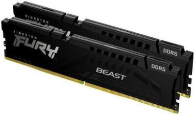 ������ DDR5 2x8GB 5600MHz Kingston KF556C36BBEK2-16 Fury Beast Black RTL Gaming PC5-44800 CL36 DIMM UDIMM 288-pin 1.25� single rank � ���������� Ret