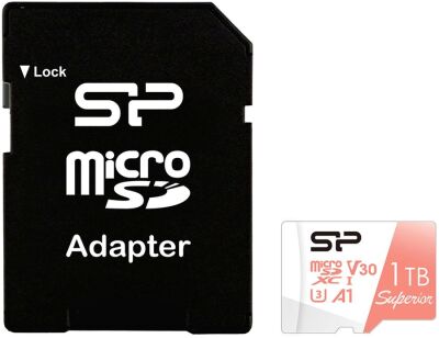 ���� ����� microSDXC 1TB Silicon Power SP001TBSTXDV3V20SP Superior w/o adapter