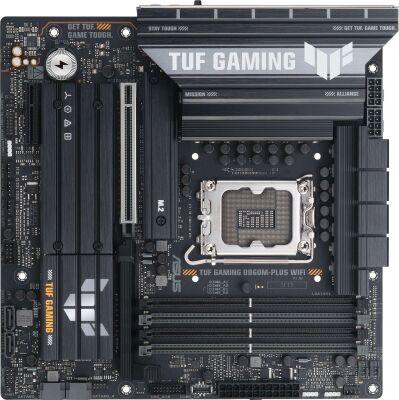 ����������� ����� Asus TUF GAMING B860M-PLUS WIFI Soc-1851 Intel B860 4xDDR5 mATX AC`97 8ch(7.1) 2.5Gg RAID+HDMI+DP