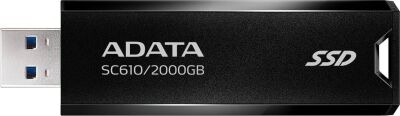 ���������� SSD A-Data USB3.1 2TB SC610-2000G-CBK/RD SC610 ������
