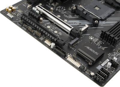 ����������� ����� Gigabyte B550M AORUS ELITE Soc-AM4 AMD B550 4xDDR4 mATX AC`97 8ch(7.1) GbLAN RAID+DVI+HDMI