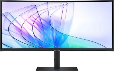 ������� Samsung 34" ViewFinity S6 S34C650VAIXCI ������ VA LED 5ms 21:9 M/M Cam ����������� HAS Piv 3000:1 350cd 178��/178�� 3440x1440 100Hz DP Ultra WQHD USB 8.1��