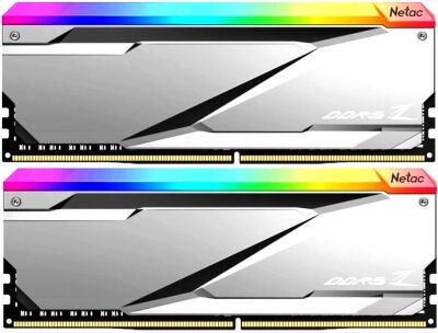 ������ DDR5 2x16GB 6800MHz Netac NTZED5P68DP-32S Z RGB RTL Gaming PC5-54400 CL34 DIMM ECC 288-pin 1.4� kit � ���������� Ret