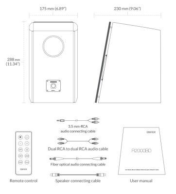 ������� Edifier R2000DB 2.0 �.������ 120�� BT