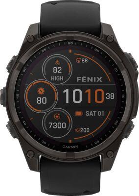 �����-���� Garmin Fenix 8 Solar Sapphire 47�� 1.3" ����.����� ���.������ (010-02906-11)