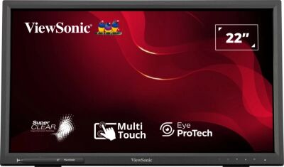 ������� ViewSonic 21.5" TD2223-2 ������ VA LED 16:9 DVI HDMI M/M ��������� 250cd 178��/178�� 1920x1080 75Hz VGA FHD USB Touch 4.2��