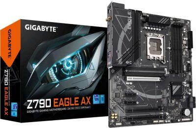 ����������� ����� Gigabyte Z790 EAGLE AX Soc-1700 Intel Z790 4xDDR5 ATX AC`97 8ch(7.1) 2.5Gg RAID+HDMI+DP