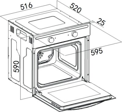 ������� ���� ������������� Weissgauff EOM 104 B ������
