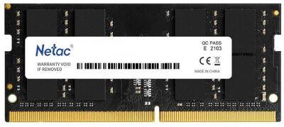 ������ DDR4 16Gb 3200MHz Netac NTBSD4N32SP-16 Basic RTL PC4-25600 CL22 SO-DIMM 260-pin 1.2� single rank Ret