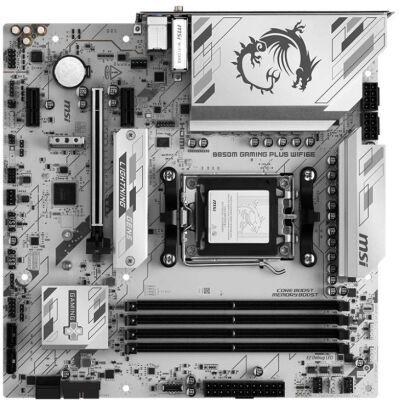 ����������� ����� MSI B850M GAMING PLUS WIFI6E Socket AM5 AMD B850 4xDDR5 mATX AC`97 8ch(7.1) 2.5Gg RAID+HDMI+DP