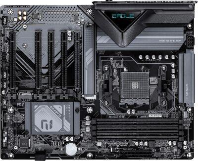 ����������� ����� Gigabyte B550 X EAGLE WF6E Soc-AM4 AMD B550 4xDDR4 ATX AC`97 8ch(7.1) 2.5Gg RAID+HDMI