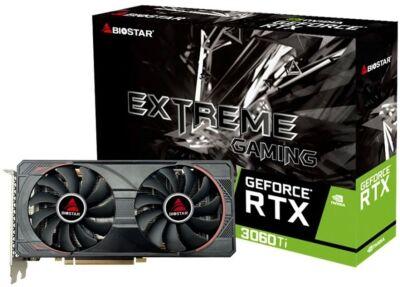 ���������� Biostar PCI-E 4.0 VN3606TM82 NVIDIA GeForce RTX 3060Ti 8Gb 256bit GDDR6 1410/14000 HDMIx1 DPx3 HDCP Ret