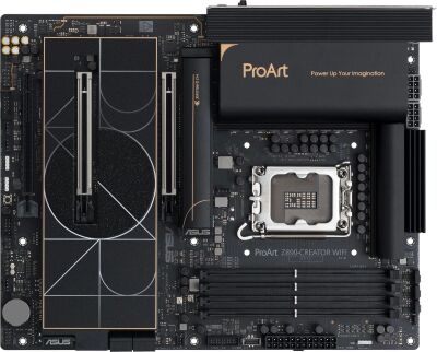 ����������� ����� Asus PROART Z890-CREATOR WIFI Soc-1851 Intel Z890 4xDDR5 ATX AC`97 8ch(7.1) 1 x 10Gigabit + 1 x 2.5Gigabit RAID+HDMI+DP