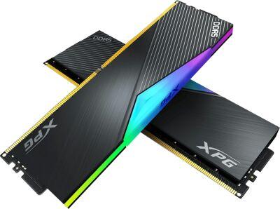 ������ DDR5 2x32GB 6000MHz A-Data AX5U6000C3032G-DCLARBK XPG Lancer RGB RTL Gaming PC5-48000 CL30 DIMM 288-pin 1.35� kit dual rank � ���������� Ret