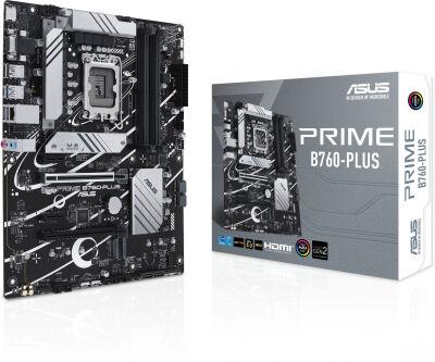 ����������� ����� Asus PRIME B760-PLUS Soc-1700 Intel B760 4xDDR5 ATX AC`97 8ch(7.1) 2.5Gg RAID+VGA+HDMI+DP