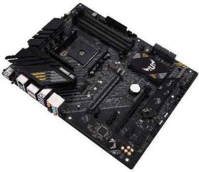 ����������� ����� Asus TUF GAMING B550-PLUS Soc-AM4 AMD B550 4xDDR4 ATX AC`97 8ch(7.1) 2.5Gg RAID+HDMI+DP