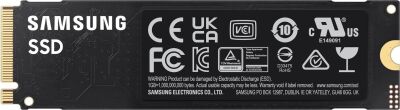 ���������� SSD Samsung PCIe 4.0 x4 2TB MZ-V9E2T0BW 990 EVO M.2 2280