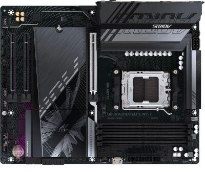 ����������� ����� Gigabyte B850 AORUS ELITE WIFI7 Socket AM5 AMD B850 4xDDR5 ATX AC`97 8ch(7.1) 2.5Gg RAID+DP