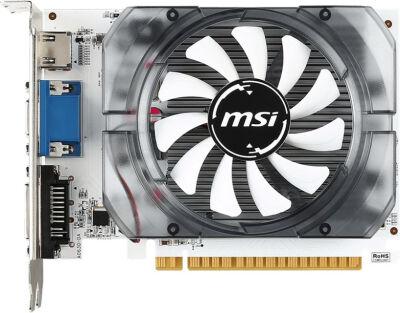 ���������� MSI PCI-E N730-2GD3V3 NVIDIA GeForce GT 730 2Gb 128bit GDDR3 902/1600 DVIx1 HDMIx1 CRTx1 HDCP Ret