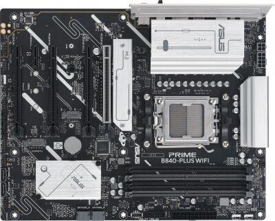 ����������� ����� Asus PRIME B840-PLUS WIFI Socket AM5 AMD B840 4xDDR5 ATX AC`97 8ch(7.1) 2.5Gg RAID+HDMI+DP