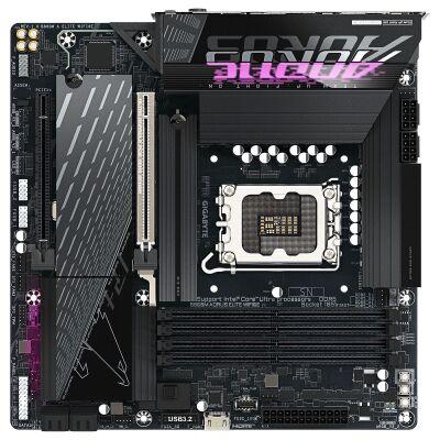 ����������� ����� Gigabyte B860M AORUS ELITE WIFI6E Soc-1851 Intel B860 4xDDR5 mATX AC`97 8ch(7.1) 2.5Gg RAID+HDMI+DP